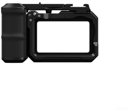 Für DJI Osmo-Action 6 Griff-Set, Aluminiumlegierung, Straßenfotografie-Set, Schnellentriegelung, Straßenfotografie-Griff (schwarz)