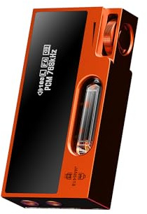 SHANLING UA7 Amplificateur de casque portable USB DAC Amp Dongle avec deux tubes JAN6418, son Hi-Fi aromatisant haut de gamme, prend en charge 768 kHz/32 bits DSD512, sortie 577 mW, prise jack 3,5 mm