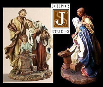 Roman Heilige Familie Figur – Carpenter Shop Statue – St Joseph 's Studio
