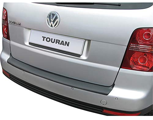 RGM ABS Heckstoßstangenschutz kompatibel mit Volkswagen Touran 2003-2010 Schwarz