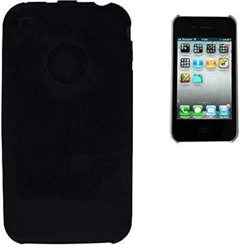 Coque Iphone 3G 3GS Silicone noir