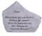 Vidroflor Gedenkstein Oma... aus Steinguss 18 x 14 cm Grabschmuck
