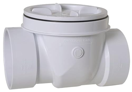 VALVE BACKWATER PVC 3 by SIOUX CHIEF MfrPartNo 869-S3PPK