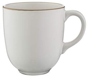Mason Cash Classic Collection Fine Durable Stoneware Cream Mug 450ml, 12.5 x 12.5 x 10 cm, 2001.903