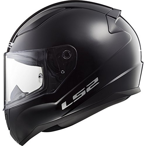 LS2, Integraler Motorradhelm RAPID SOLID Gloss Black, XL