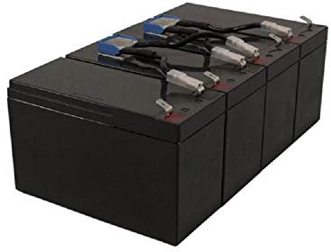 WSB Ersatzakku USV RBC8 RBC 8 DL1400RMI, SU1400RIBX135, SU1400RMI, SU1400RMIBX120, SU1400RMIBX135, SU1400RMINET AKKUman Edition