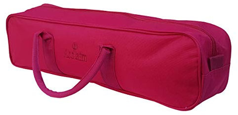 Acclaim St Tropez Four Bowls Twin Handle Mini Nylon Level Green Lawn Flat Short Mat Indoor & Outdoor Locker Bowling Bag (Red)