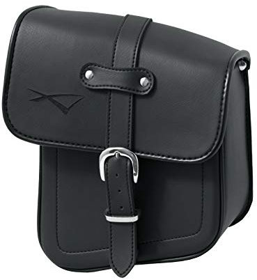 Borsa Bisacce Moto Custom Chopper Idroreppelente laterale sinistro Telaio