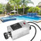 UIGJIOG 220V 3KW wasserdichte Swimmingpool Thermostat Schwimmbad SPA Whirlpool Elektrische Durchlauferhitzer Pumpe Assistent Digitale Thermostat