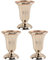 Abaodam 3Pcs Heimpflanze Blumenvasen Tischplatte Zeremonie Kelch Vintage Urne Gefäß Bankett Empfang Xxcm Pflanzgefäß Dekorativ cm Riser Eisentöpfe Gold Trompete Vase Topf Tasse