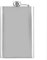 Hip Flask 500Ml, Stainless Steel Hip Flask Alcohol Flask Flask Pocket Bottle for Whiskey Liquor Flagon Hip Wine Alcohol 10oz Alcohol with Funnel 10oz (10 oz)