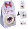 Regalami.Shop Set bomboniere Personalizzate 20 scatoline + 20 bigliettini + 20 segnaposto + 20 Tag - 80 Pezzi (Laurea 1, 20)