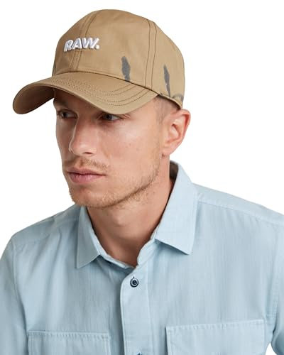 G-Star RAW Herren Avernus RAW Artwork Baseball Cap, Mehrfarben (Safari Banana Tree D24313-D386-G629), PC