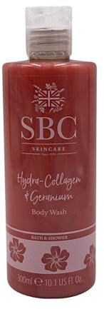 SBC Skincare Body Wash Hydra-Collagen & Geranium 300ml