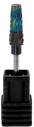 Gasea Broca Manicura,1 Pieza (2.35mm) Brocas para Uñas Multifuncionales Broca Manicura Carburo de Tungsteno para Taladro de Uña Accesorios para Manicura Pedicura Uñas de Gel Acrílico (3 en 1 F,M,C)