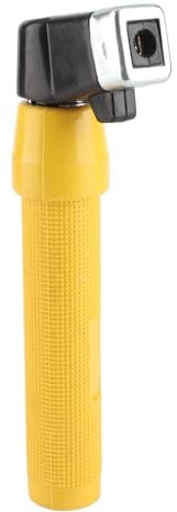 Electrode Holder Welding Tool 400Amp Soldering Arc Rod Welding Electrode Clamp Electrode Holder Welding (Yellow)