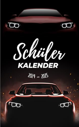 Schülerkalender 2024/2025 Sportwagen: Hausaufgabenheft 24/25 | tagesplaner 2 tag 1 seite für schüler mädchen jungen | Schulplaner 2024 2025 | von ... universität | Cover rennen wagen auto