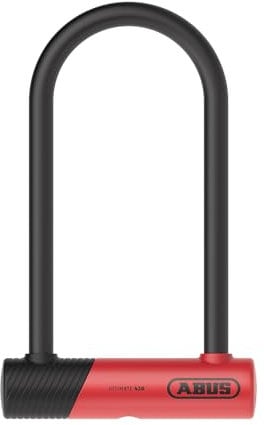 ABUS U-Lock Ultimate 420K with Lock Holder USH - Robust Bicycle Lock with Practical Holder for Transport - Bicycle Accessories - Variant 150HB140