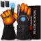 Mincoo Beheizbare Handschuhe Herren Damen mit 2 x 5v 5000mAh Wiederaufladbare Akkus Beheizte Handschuhe - 3 Einstellbarer Temperatur fur Ski Wandern Radfahren（L）
