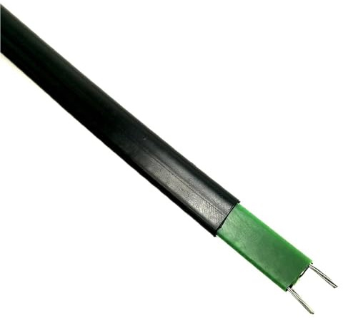 POQAX Heizkabel, selbstregulierendes elektrisches Heizkabel, Rohr, Frostschutz, Frostschutz, Schneeschmelze(1m,12V 15W)