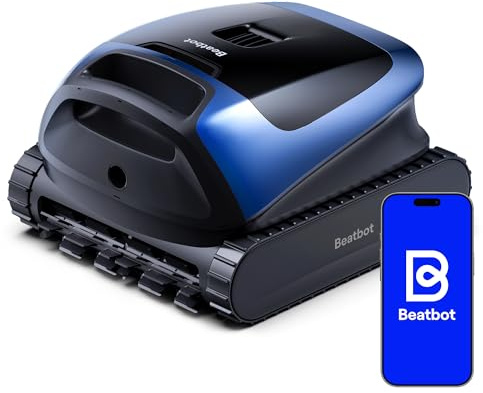 Beatbot Sora 30 Robot Piscine sans Fil,3-Zones,25700 LPH,Filtre 5L,Bleu | Nettoyage Complet Fond Parois Ligne d’eau, Retour Automatique en Surface,300 Min/300m², Contrôle via App,2026 Upgrade