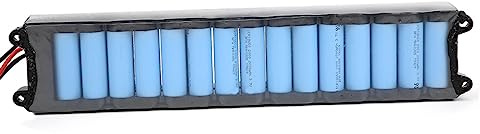 BTOSEP 36V 6600mAh Electric Scooter Battery Pack with Intelligent Protection for M365 and 1:2 Skateboards - Durable Lithium Material
