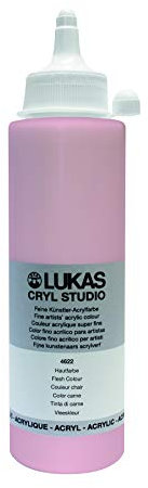 Lukas Cryl Studio 250 ml, Acrylfarbe in Premium-Qualität, Hautfarbe