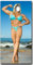 Muskel-Frau Stand In - Stand In LEBENSGROSSE POSE MIT PAPPFIGUREN / STEHPLATZINHABER / AUFSTELLER