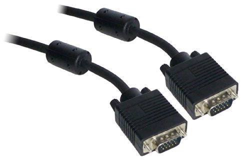 SVGA CABLE 15 pin male - male, 25 metre, triple shielded, black
