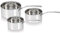 Beka Tri-Lux Stielkasserollenset, Edelstahl, Silber, 0 cm
