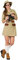 Kimokawaii Disfraz de Exploradora Adulta (Mujer M/L)