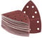 Klett Prio-Schleifdreiecke 100 Blatt, Korn 120, 105x152 mm mit 11-Loch, für Multischleifer und Dreieckschleifer, mittelgrobes Schleifpapier, Schleifscheiben-Set, Multimaster