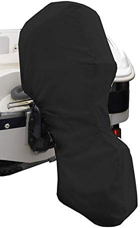 Oceansouth volle Außenbord Abdeckung (Schwarz) (40-100HP) psn Abdeckung Roller Motorrad Quad abdeckplane außenbordmotor außenborder ps Engine e Motor Boot persenning aussenborder