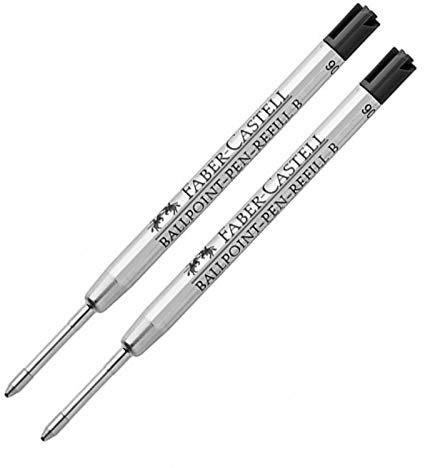 Faber Castell 148742 Nachfüllpackung, 2 Stück, Schwarz