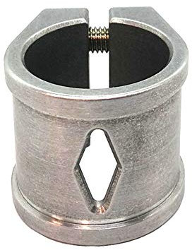 Liberty Diamond 2 Bolt Scooter Clamp (Raw)