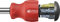 PB Swiss Tools Cacciavite PB 8453 | 100% Swiss Made | Cacciavite Stubby con 6 punte PrecisionBits C6 fessura/croce/Torx e attacco magnetico