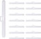 EveryHome Slat Top Hangers For Vertical Blinds 89mm/3.5inch - Double Slot Type Spares (20)