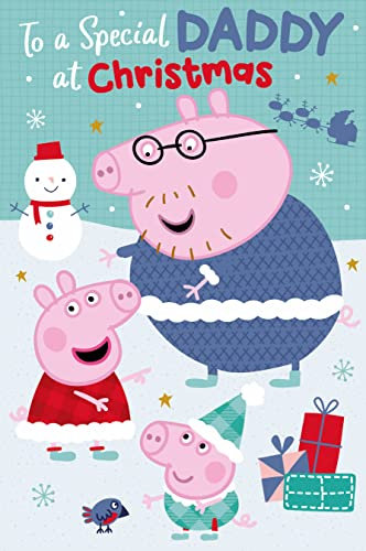 Danilo Promotions PGX10 Offizielle Peppa Pig Weihnachtskarte, mehrfarbig, PGX10