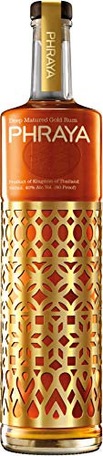 PHRAYA - Gold - Rhum - 40% Alcool - Origine : Thaïlande - Bouteille de 70 cl