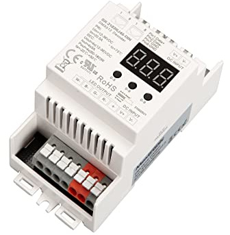 LED CONNEX DMX Hutschschiene Decoder RJ45 4CH 5A 12-36V