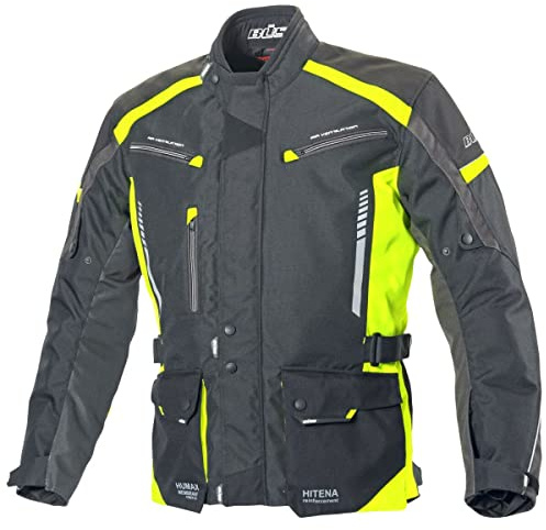 Büse Torino II Textiljacke schwarz/neongelb Herren 2XL