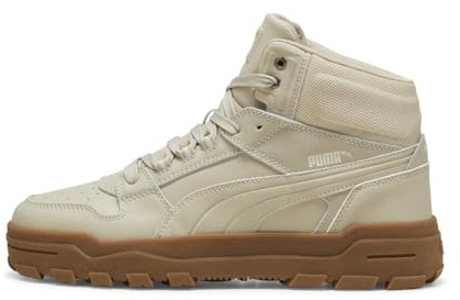 PUMA Unisex Rebound Abrupt Sneaker, Desert Dust-Alpine Snow-Gum, 44 EU
