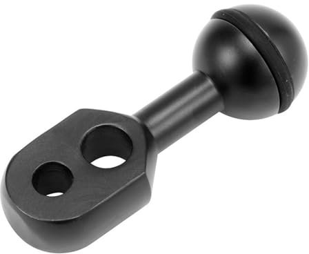 MOOKEENONE Kameralicht Tauchen Kugelkopf Schmetterling Clip Adapter Halterung, 1 Ball auf YS Kopf Clip Arm, einfach zu tragen