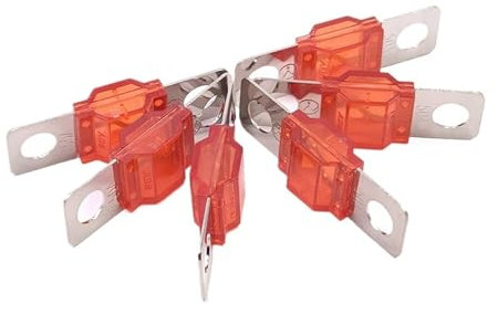 5PCS kleine amerikanische Standard-Automobilelektronik-Blade-Typ-Gabel-Bolzen-Bolzen-Typ-Sicherung 50A (Size : 50A)