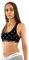 Calvin Klein Damen BH Bralette Unlined Sport, Schwarz (Black Diamond Logo Print), S