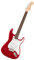 Fender Squier Debut Series Stratocaster Guitarra Eléctrica, Guitarra para Principiantes, con 2 Años de Garantía, Rojo Dakota