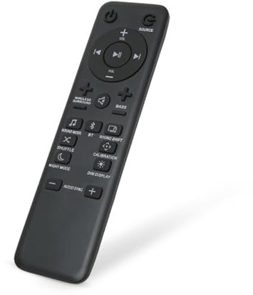 for JBL Bar 5.1 Speaker Remote Control RC 1115, ABS Speaker Remote Controller for JBL Bar 5.1 Sound Bar HD Speaker System Remote Replacement