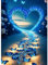 QINRUBB Herz Diamond Painting Erwachsene, 5D Schmetterling Diamant Painting Bilder Anfänger, DIY Runder Vollbohrer Diamanten Malerei Stickerei Set Kreuzstich Geschenke Home Wand Dekor 30x40cm