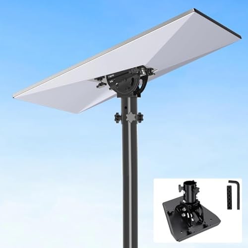 Support d'adaptateur pour Tuyau Starlink Gen 3, Fixation Starlink, Angle d'inclinaison réglable à 160° pour Une Meilleure réception, Compatible avec l'antenne Starlink Gen 3