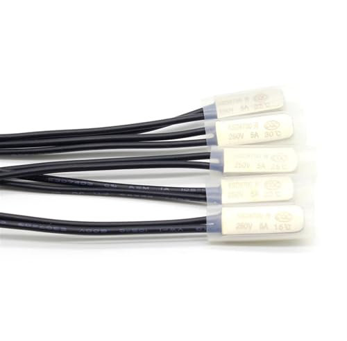 KSD9700 250 V 5 A Bimetallscheibe Temperaturschalter N/O Thermostat Wärmeschutz 15 20 25 30 35 Grad Celsius 1 Stück(30 Normal Open)